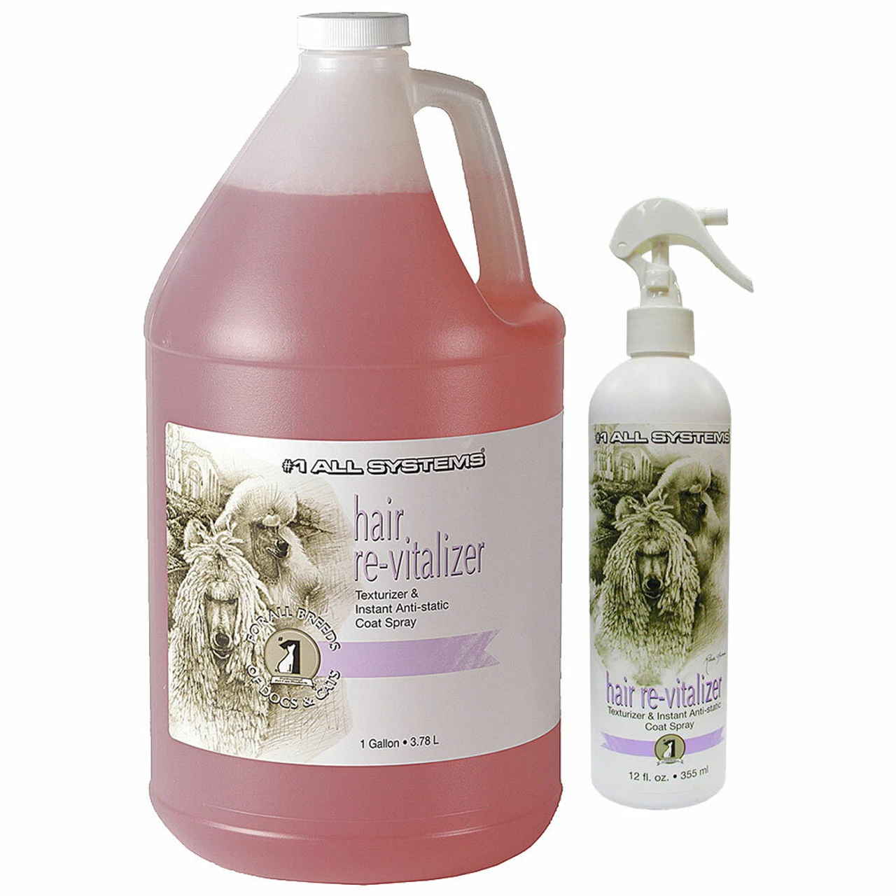 #1 All Systems Hair ReVitalizer And Instant Antistatic Coat Spray 1 #1 All Systems Hair ReVitalizer And Instant Antistatic Coat Spray