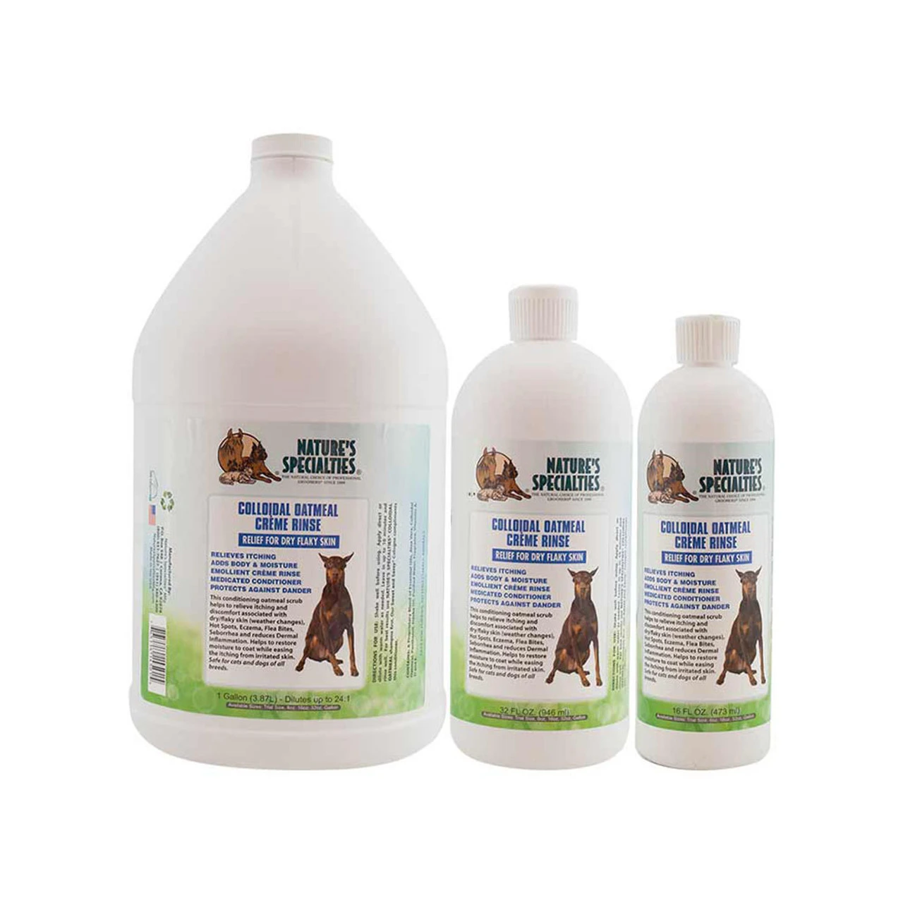 Natures Specialties Colloidal Oatmeal Creme Rinse For Dogs 1 Natures Specialties Colloidal Oatmeal Creme Rinse For Dogs