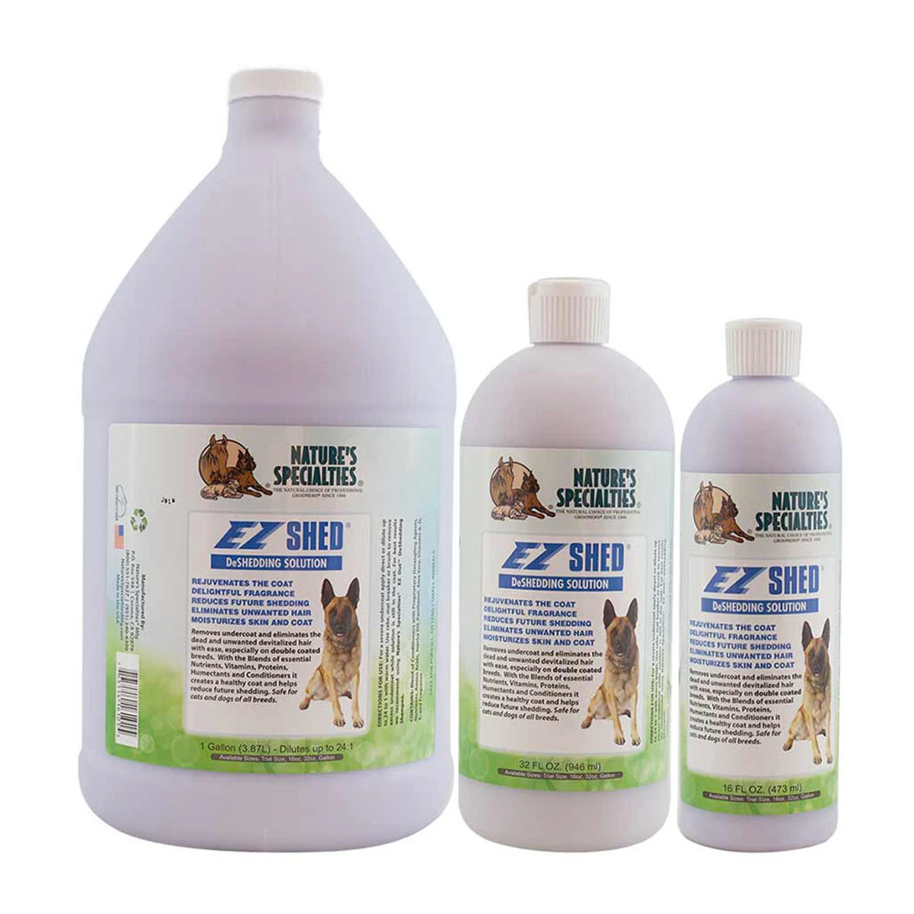 Natures Specialties Ez Shed® Deshedding Conditioner For Dogs & Cats 1 Natures Specialties Ez Shed® Deshedding Conditioner For Dogs & Cats
