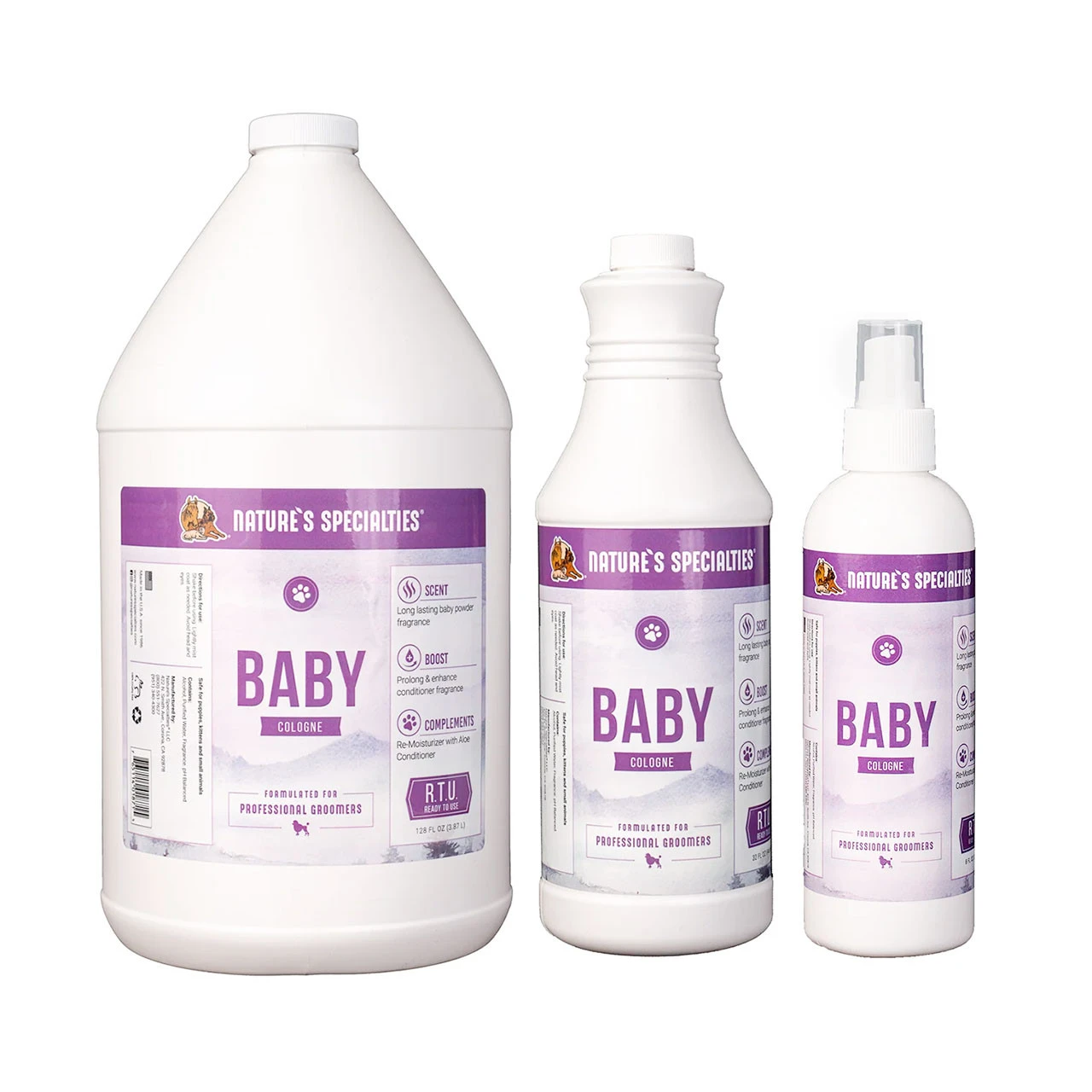 Nature's Specialties Baby Cologne For Dogs And Cats 1 Nature's Specialties Baby Cologne For Dogs And Cats