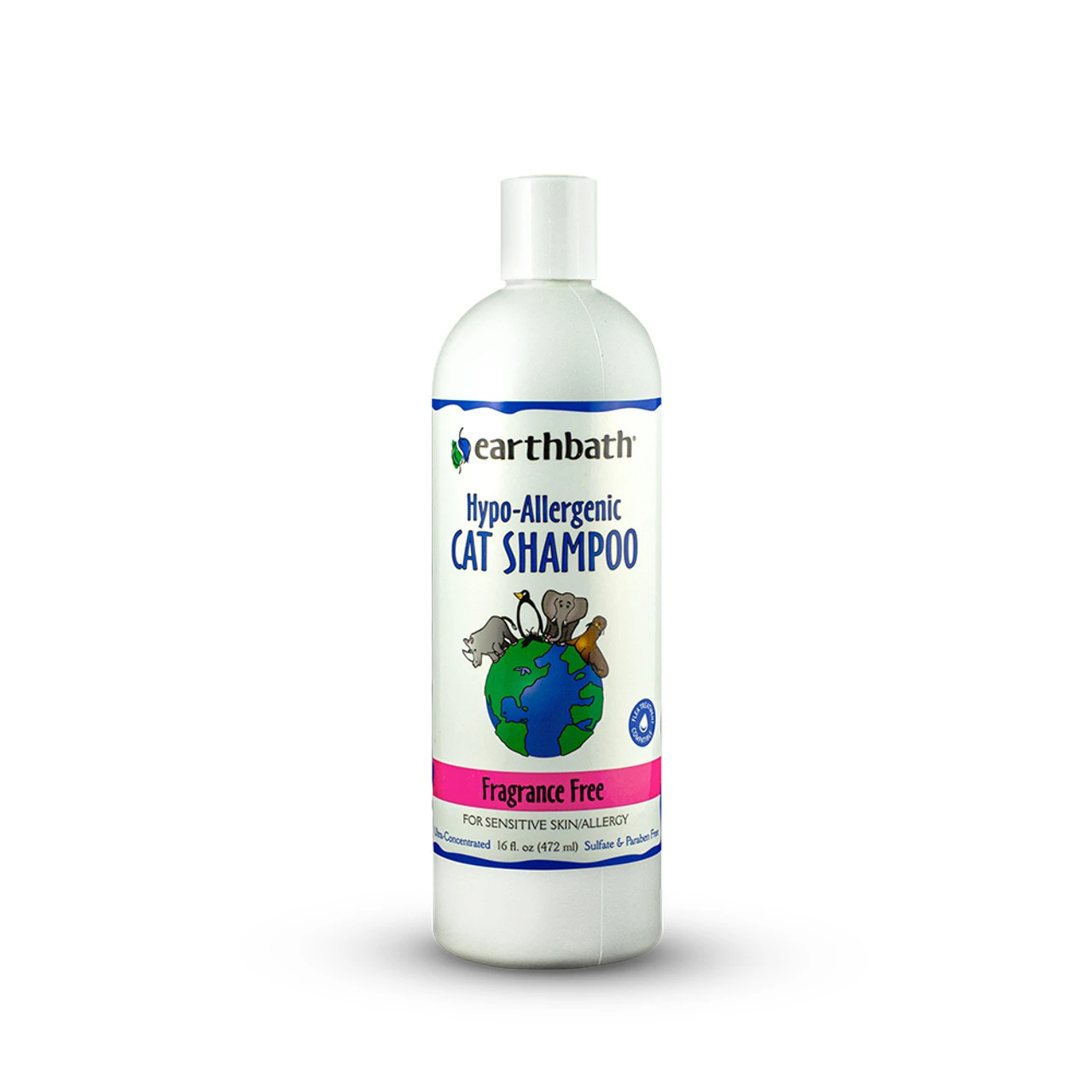Earthbath® Hypo-Allergenic Fragrance Free Cat Shampoo Made In USA 16 Oz 1 Earthbath® Hypo-Allergenic Fragrance Free Cat Shampoo Made In USA 16 Oz