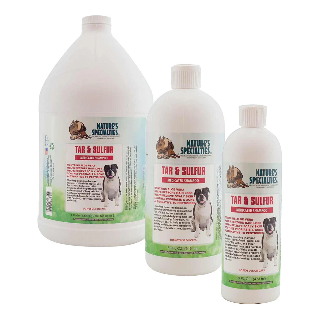 Natures Specialties Tar & Sulfur With Aloe Shampoo 1 Natures Specialties Tar & Sulfur With Aloe Shampoo
