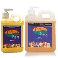Plush Puppy Natural Body Building Shampoo With Wheatgerm