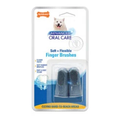 Nylabone Advanced Oral Care Finger Brush One Size - 2 Pack