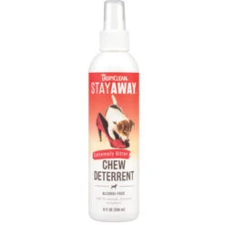 TropiClean Stay Away Pet Chew Deterrent Spray 8oz