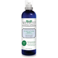 Richards Organics Naturally Gentle And Safe Flea And Tick Spray 12oz