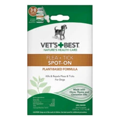 Vet's Best Flea And Tick Spot On 0.6oz