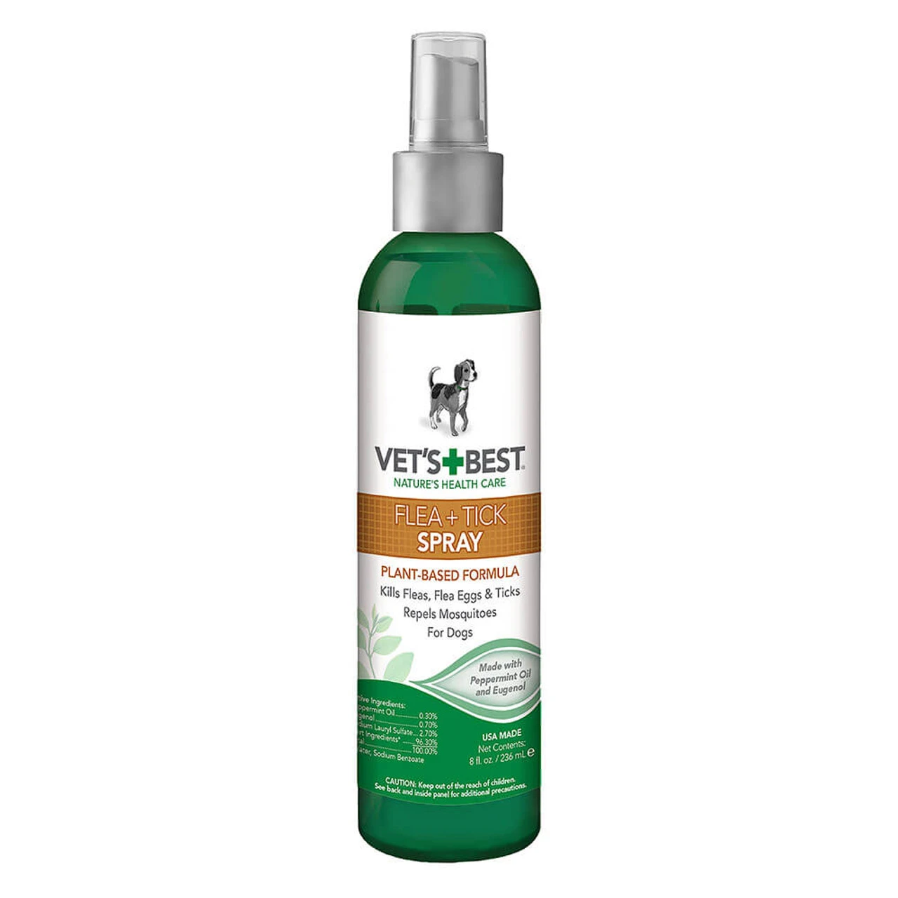 Vets Best Flea And Tick Spray For Dogs And Cats 8oz. 1 Vets Best Flea And Tick Spray For Dogs And Cats 8oz.
