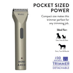 Wahl Mini Arco Corded/Cordless Trimmer 9 Wahl Mini Arco Corded/Cordless Trimmer -Cherrybrook Sales 2024 09 202 pocket sized power 83372.1652115075