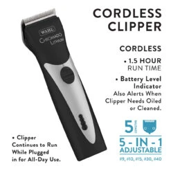 Wahl Chromado Lithium Clippers 11 Wahl Chromado Lithium Clippers -Cherrybrook Sales 2024 09 231 L cordless clipper 04740.1651687188