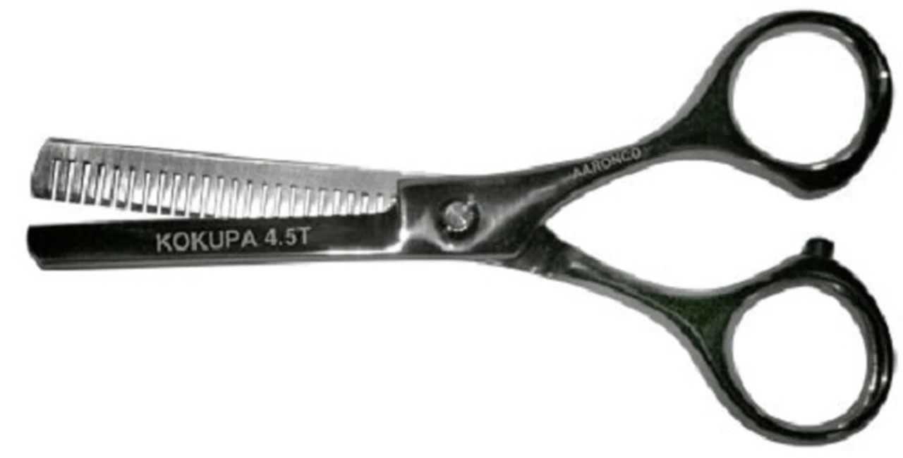 Aaronco Kokupa 24 Tooth Blunt Tip Thinner 4.5" 1 Aaronco Kokupa 24 Tooth Blunt Tip Thinner 4.5"