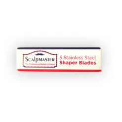 Scalpmaster Razor Hair Shaper Stainless Steel Replacement Blades 5 Pack