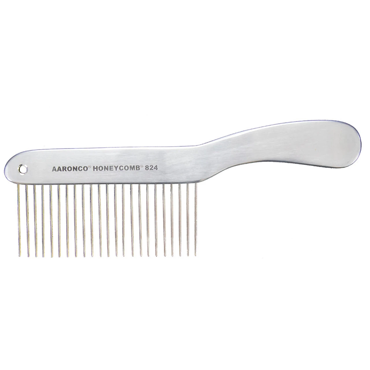 Aaronco Aluminum Honeycomb With Handle - Longhair Comb 824 1 Aaronco Aluminum Honeycomb With Handle - Longhair Comb 824