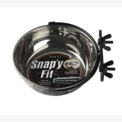 MidWest Snap'y Fit Steel Water And Food Bowls