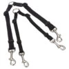 Coastal Pet 2 Dog Adjustable Coupler - Black