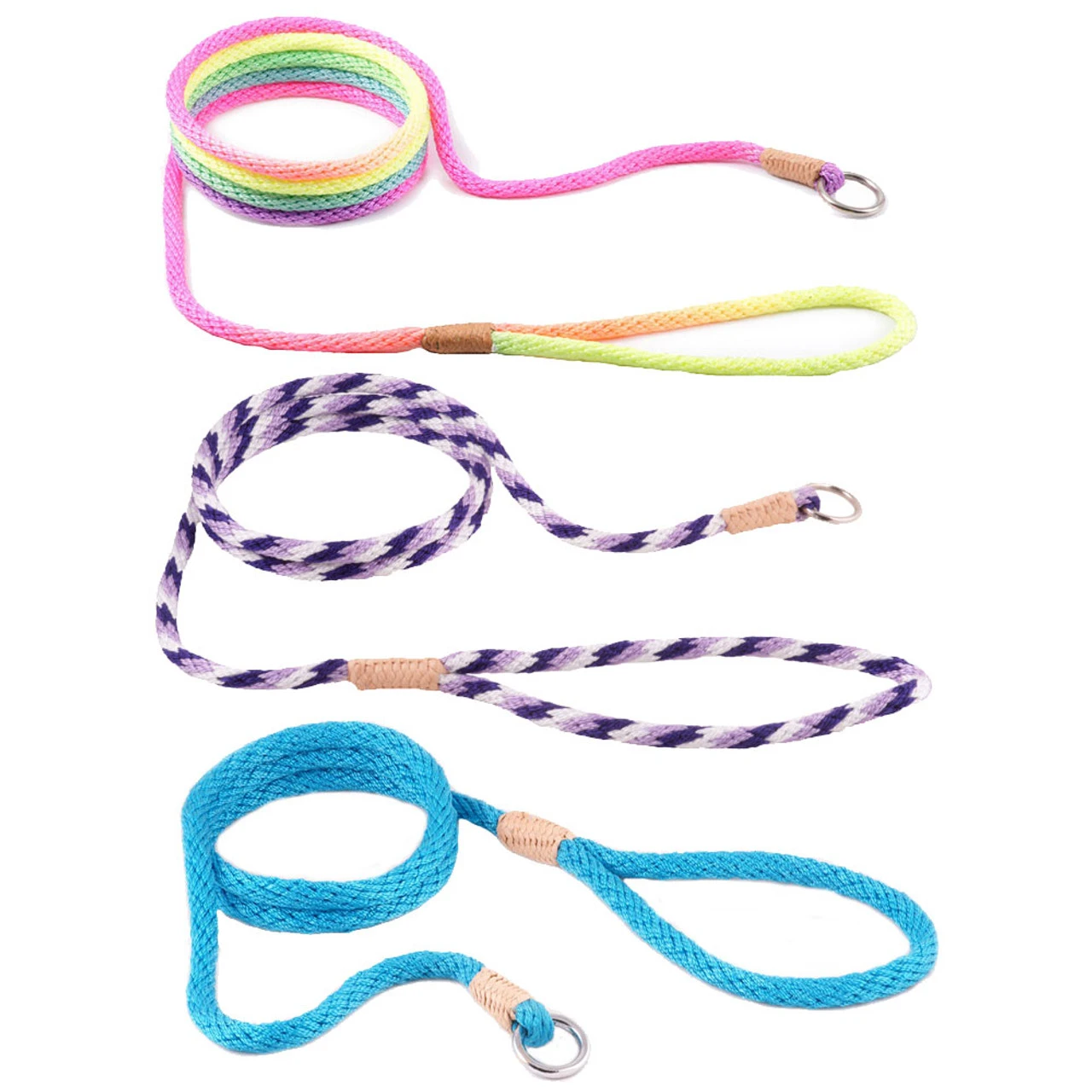 Alvalley Nylon Slip Leads - 4 Foot 1 Alvalley Nylon Slip Leads - 4 Foot