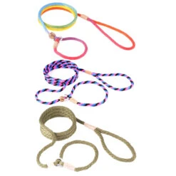 Alvalley Nylon Slip Leads With Stops – 6ft