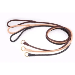 Alvalley Hand Braided Leather Slip Leads – 4ft