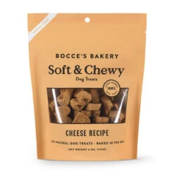 Bocce's Bakery Basic Recipe Cheese Soft And Chewy Dog Treat 6oz