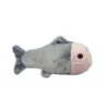 Fluff And Tuff Guppy Fish 4.5" Squeakerless Dog Toy