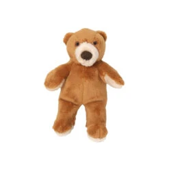 Fluff And Tuff Cubby Bear 5" Dog Toy