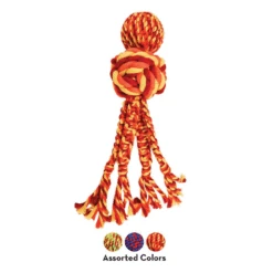 KONG Wubba Weaves With Rope - Assorted Colors